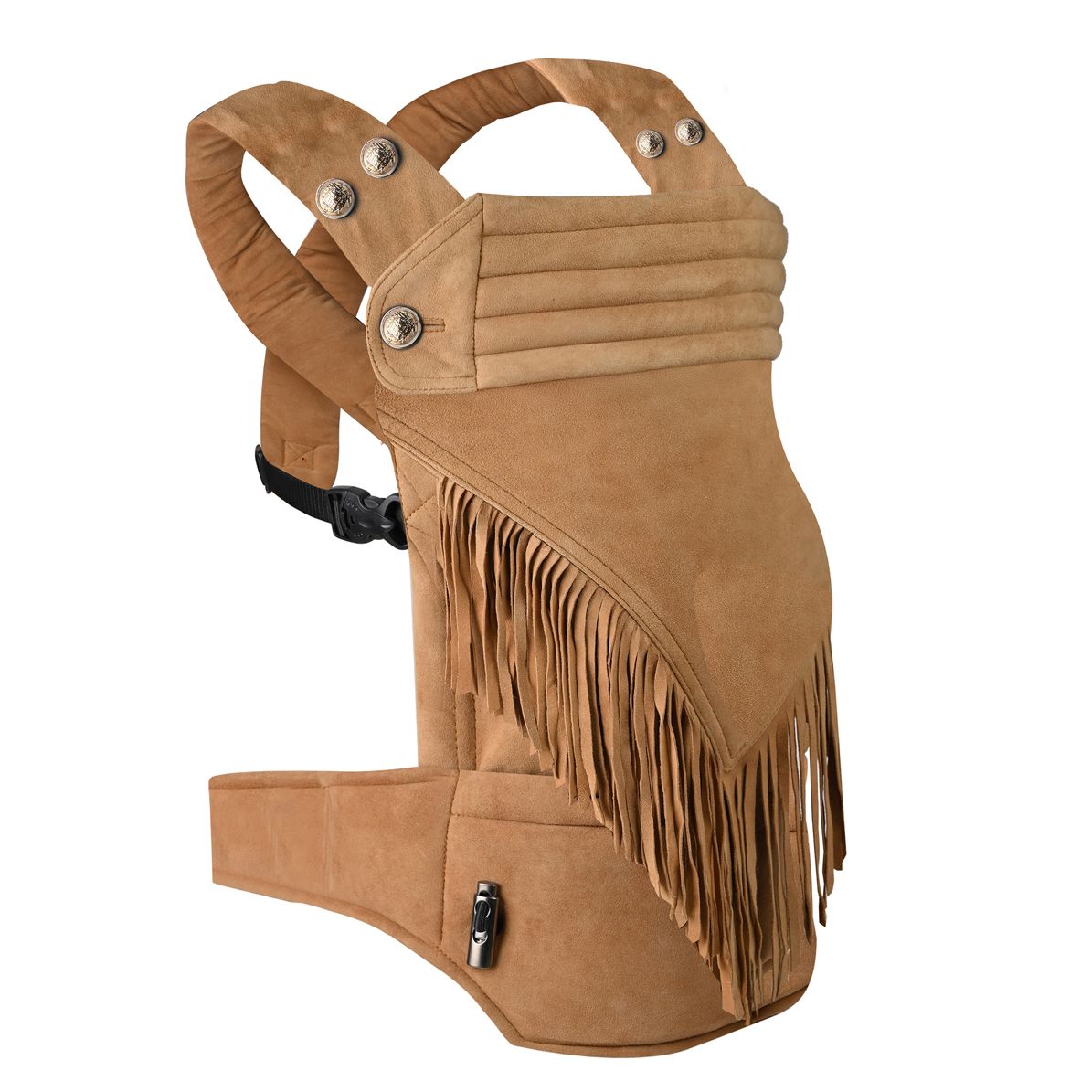 Babytrage Wildleder mit Fransen