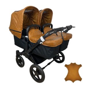 Bugaboo Donkey Sonnendach 2x und Winddecke 2x Lammleder