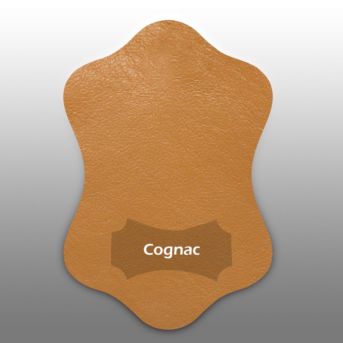 Lammleder Farbmuster Cognac