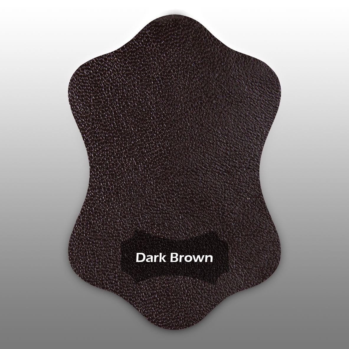 Lammleder Farbmuster Dark Brown