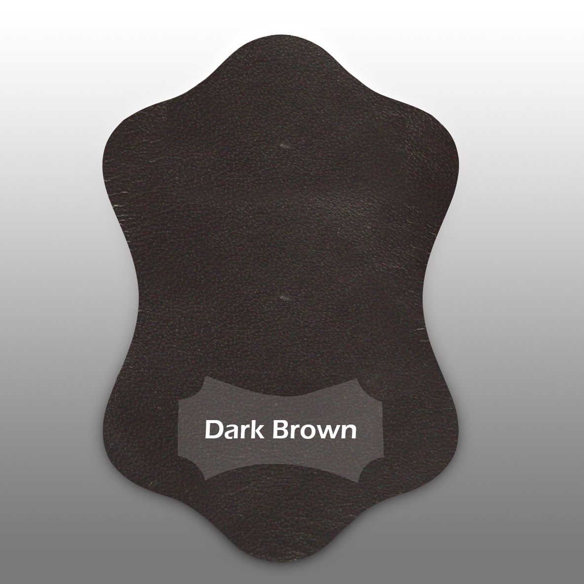 Lammleder Farbmuster Dark Brown