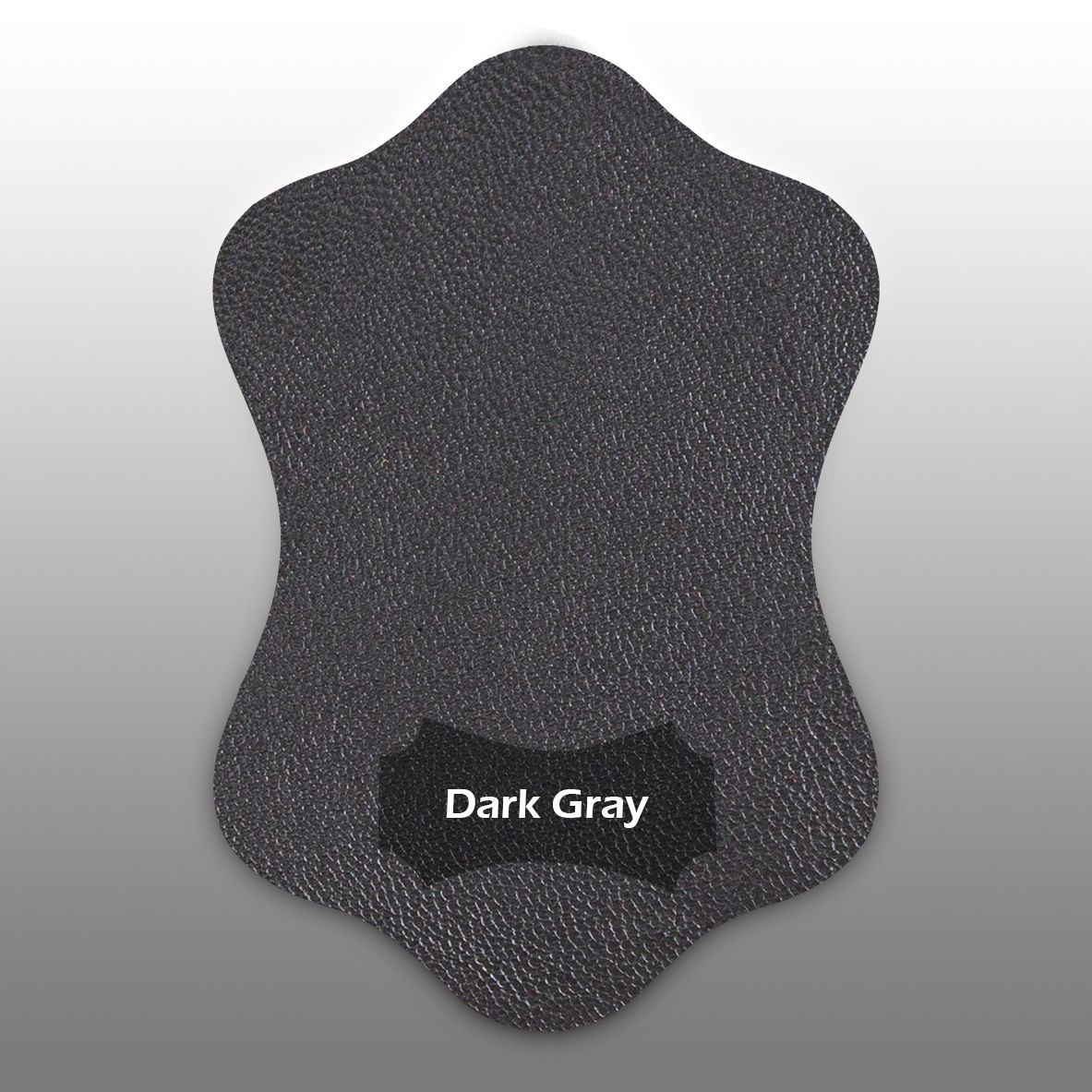 Lammleder Farbmuster Dark Gray
