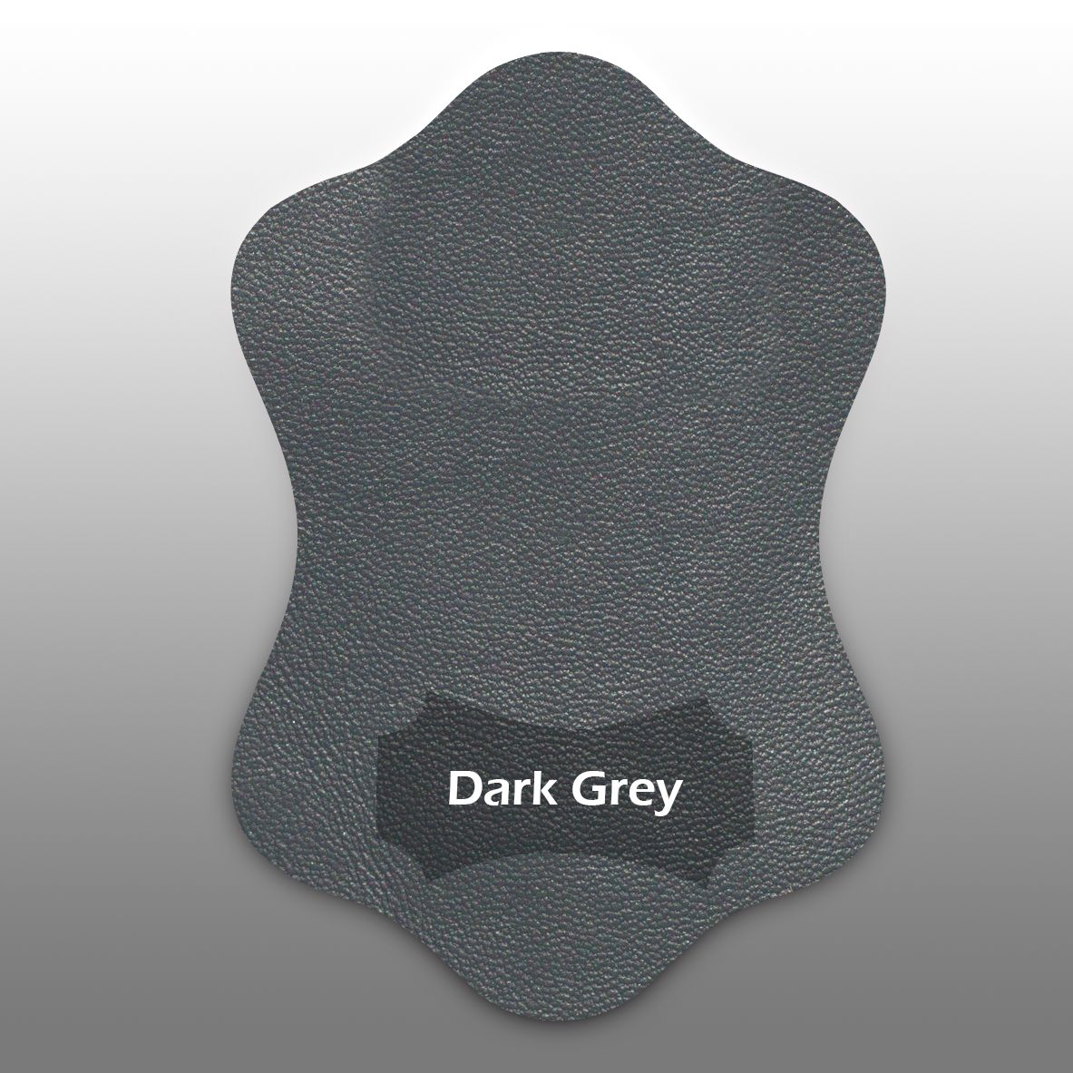 Lammleder Farbmuster Dark Grey