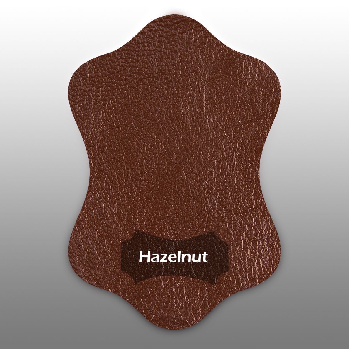 Lammleder Farbmuster Hazelnut