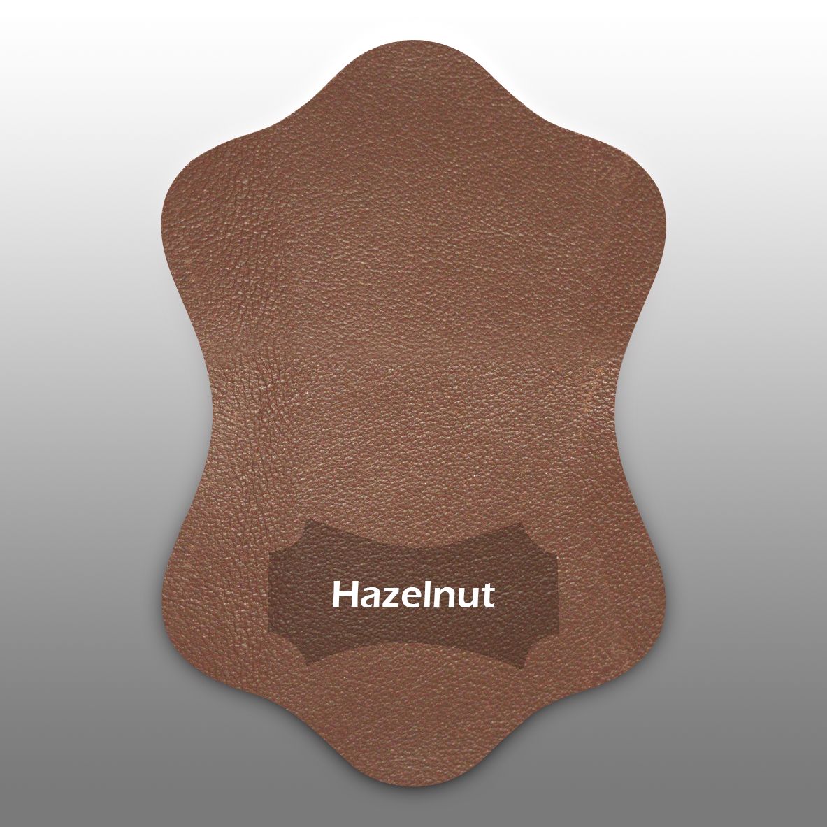 Lammleder Farbmuster Hazelnut
