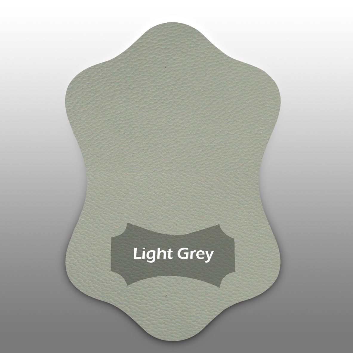 Lammleder Farbmuster Light Grey