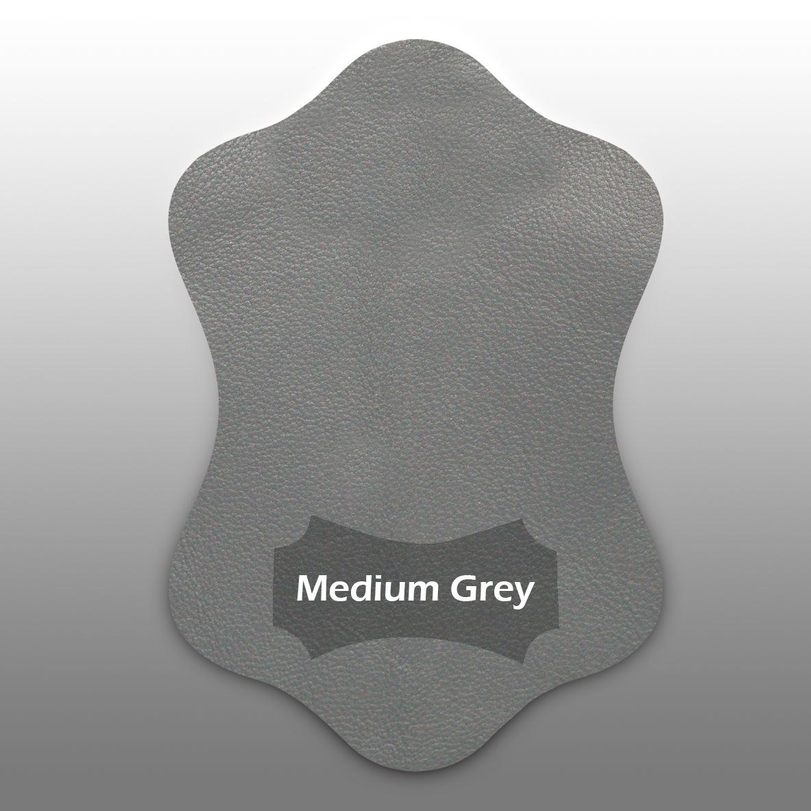 Lammleder Farbmuster Medium Grey