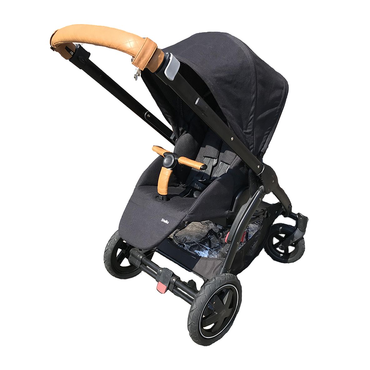 Maxi Cosi Stella Lammleder Polsterset: Schiebebügel und Tragebügel Griffe – Produktfoto